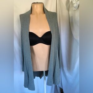 Studio Works Grey Cardigan Size Medium